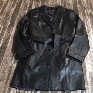 Wilsons Leather Trench Coat